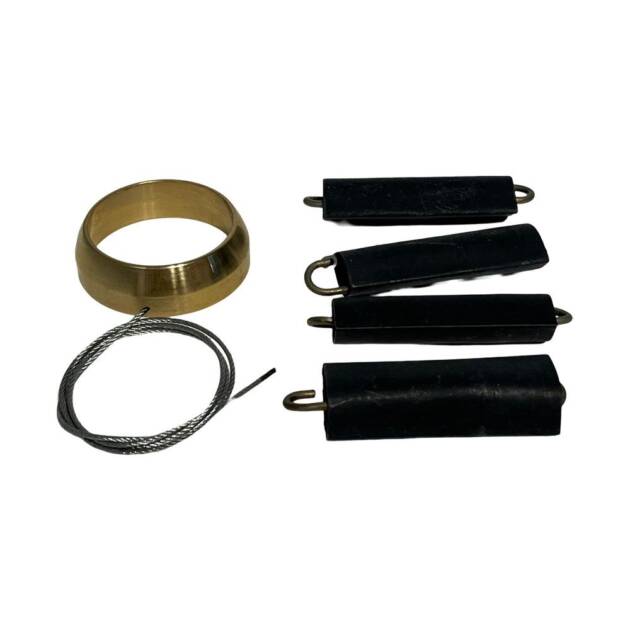 C202 - Kit arandela de bronce 40/50h con muelles y cables