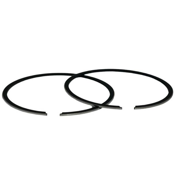 F012 - Kit de 2 segmentos cromados pistón