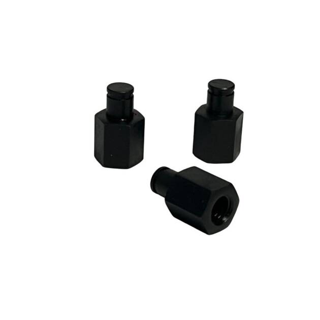F045 - Kit de 3 tuercas para soporte de ganchos