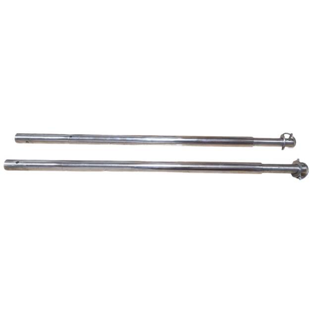 Ejes duraluminio para Trikes, 25mm Ø