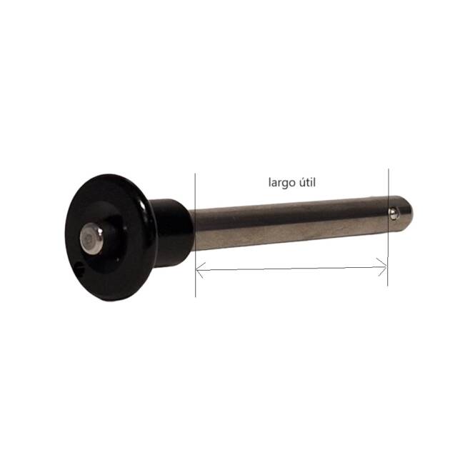 Pasador Push Pin Ø 6,35