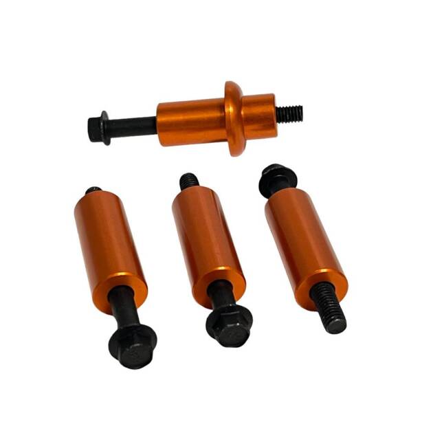 MP046k - Kit de 4 separadores arrancador manual con tornillos