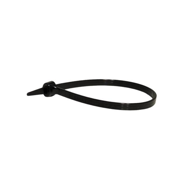Brida plástico 3,5 x 140 mm con lengüeta metal